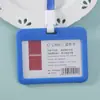 Porta Cartão de Acesso de Ônibus Estudantil de Plástico Beknn Porta Crachá de Identificação para Feira de Negócios de Funcionário Transparente Frente e Verso Crachá de Trabalho
