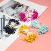 Estambre de flor de gasa hecho a mano DIY Horquilla antigua Simulación de flor Material de flor Cabeza de fósforo Núcleo de flor Accesorios para el cabello