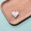 Bolso Tejido de Perlas Muñeca Oso Kt Rosa Ropa Bolso Pequeño Bolso de Hombro Bolso Cruzado Accesorios Hecho a Mano en Forma de Corazón
