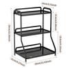 Prateleira de armazenamento de cosméticos transfronteiriços, padrão de pedra, produtos para cuidados com a pele, prateleira de armazenamento, penteadeira, caixa de armazenamento de perfume