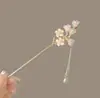 Pasador de Flor de Lirio del Valle para Mujer, Nuevo Accesorio para el Cabello de Alto Nivel Estilo Chino, Pasador, Adorno para Recogido Estilo Antiguo, Pasador, Palillo para el Cabello
