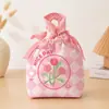Bolsa de presente para o Dia do Professor, bolsa de embalagem de presente de mão, bolsa pequena de lona para presente para professoras, novo modelo 2026