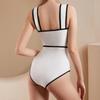 Traje de Baño Triangular Entero Nuevo 2025 para Mujer Cubre Vientre Adelgazante Vacaciones de Playa Aguas Termales Traje de Baño [Envío Directo]