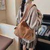Bolso Tote de un Solo Hombro Nuevo Otoño 2026, Color Sólido, de Moda, Tendencia, Sencillo, Gran Capacidad, Alto Valor Estético, Bolso Minimalista de Axila