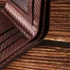 Cartera corta de fibra de carbono para hombre del fabricante, Portatarjetas multifuncional para documentos, Billetera para monedas de negocios, Selección al por mayor
