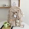 Mochila de estudante do ensino médio de grande capacidade em japonês saco escolar estudante do ensino médio feminino chique coreano Mori mochila menina