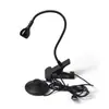 Lámpara de Uñas Operada con el Pie, Lámpara de Cuello de Cisne, Luz Morada de Curado UV, Lámpara de Uñas de Fototerapia, Lámpara LED Portátil con Clip Lateral, Transfronterizo