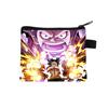Nueva Cartera de Monedas One Piece Dibujos Animados Infantiles Almacenamiento Portatarjetas de Llave Poliéster Mini Bolsa Corta Bolsa de Almacenamiento Venta al por Mayor