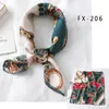 Moda Coreana 2020 Bufanda Pequeña Estampada de Seda Bufanda Cuadrada Pequeña Bufanda Decorativa Profesional para Mujer
