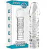 Série Prazer Cristal de Besta de Quatro Atributos Conjunto Raiz de Dragão Dente de Lobo para Homens, Anel de Aperto de Longa Duração, Anel de Bloqueio, Brinquedo Sexual Adulto