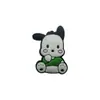 Pochacco Pacha Perro Charms para Zapatos Lindos Dibujos Animados Zuecos Hebilla de Zapato Accesorios Pvc Caucho Suave Decoraciones para Zapatos