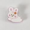 Clip de Plástico Acrílico de Panda Doble Cara con Clip PP Dibujo Animado Anime Periférico Clip para Cuaderno Clip Lindo para Notas Decoración de Estudiante Clip para Trasero