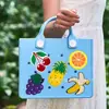 Bolsa de Praia EVA Quente Transfronteiriça Acessórios de Flores DIY Fivela Decorativa Desenho Animado Descarregamento Bolsa Buraco de Fruta Acessórios de Bolsa Flor Bogle