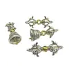 Proverbios de Seis Caracteres del Tíbet Pestillo de Diamante Bicolor Campana de Diamante Vivir con Accesorios para Artículos de Comercio Accesorios de Aleación para Bricolaje