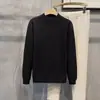 Suéter de Invierno 2025 de Cuello Medio para Hombre, de Moda, Ajustado, Camiseta Base, Jersey Guapo, Tejido de Punto Trenzado