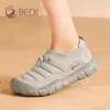 Zapatos BECK para hombre y mujer, nueva colección otoño 2026, zapatos slip-on modernos y casuales, versátiles y ligeros