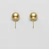 Pendientes Básicos Populares de Plata 925 Perlas Shijia Oro Lujo Accesible Pendientes de Gama Alta 2025 Nuevos Pendientes Versátiles