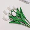Tulipanes de PU simulados, Florales simulados reales falsos, Ramilletes de boda transfronterizos, Sensación hogareña, Hidratantes, Gipsófila al por mayor