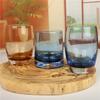Taza de Cristal Hecha a Mano de Color Original, Vaso para Enjuague Bucal de Hotel, Vaso para Cepillo de Dientes de Hotel, Vaso de Agua Resistente a Altas Temperaturas para el Hogar, Vaso Multifuncional Engrosado