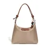 2026 Nuevo Modelo Bolsa de Empanada Longxiang Bolso de Nylon Impermeable Bolso Cruzado para Mujer Diseño de Nicho Bolso Hobo de Hombro para Debajo del Brazo