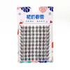 Pestañas Postizas Meow Qianjin Estilo Ojo de Gato Grueso + Ojo de Zorro con Puntas Alargadas Anguladas para Agrandar los Ojos, Pestañas Segmentadas de Racimo Único
