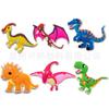 Fivela de Sapato com Tema de Dinossauro Flor de Sapato de Plástico PVC Mais Vendido Transfronteiriço Acessórios de Sapato DIY Patch de Sapato Clog para Festa de Feriado