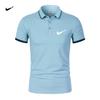 Polo de verano para hombre con diseño transfronterizo, de manga corta, con bloques de color, para jóvenes, para hombre y mujer, informal, deportivo, de manga corta.