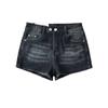Jeans Vintage Antigo Feminino Roupa de Verão Estilo Americano Spice Girl Calças de Perna Larga Emagrecedoras Finas Cintura Alta Retas Calças A