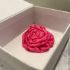 Broche de camelia coreana para dama de 7 cm, hecho a mano, tela, flor grande, ramillete, accesorios de decoración para ropa, flor al por mayor