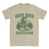 Camisetas para Hombre Patapim el Bosque Brr Brr Troll Cerebro Italiano