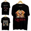Nueva Camiseta de Rock de Queen para Hombre Manga Corta Casual Ba