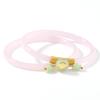 Pulsera de cascabeles con colgante de cristal fresco tejida a mano fábrica de pulseras de cascabeles venta al por mayor pulsera antigua de gran venta