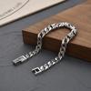 Adornos Colgantes Xiang Xu, Pulseras de Estilo Retro Plateadas, Pulseras de Moda para Hombre Venta Directa de Fábrica, Productos Pequeños Populares de Amazon, Estilo Simple
