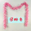 Simulação Lilás Flor Artificial Videira de Rattan Plástico Pendurado na Parede Celebração de Casamento Flor de Puxar para Casamento Decoração de Teto Interno de Hotel Flor