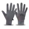 Guantes de Seda de Hielo para Hombre Primavera Verano Medio Dedo Ciclismo Deportes Guantes de Dedo Completo Pantalla Táctil Pesca Transpirables Guantes Finos de Seda de Hielo para Mujer