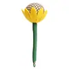 Martelo de Massagem com Artemísia, Massageador de Artemísia em Formato de Tulipa para Cuidados com a Saúde, Bastão de Batida para Meridianos do Ombro, Bastão de Moxabustão Portátil para Venda por Atacado