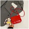 2026 Moda Casual Coreana de Nicho Bolso Pequeño Cuadrado Cruzado de un Solo Hombro con un Bolso Tofu Versátil de Lujo Ligero Vintage de Alta Gama