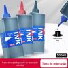 Grande capacidade 500ml tinta de marcador preta oleosa cabeça grande caneta marcadora líquida caneta suplemento líquido Gouline