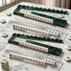 Mahjong Americano Acrílico Personalizado Transfronteiriço Entretenimento Doméstico Mahjong Americano Multicamadas Peças de Mahjong Conjunto de Mahjong para Presente de Feriado