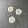 Arranjo de Flor de Lótus com 3 Flores para Decoração de Salão de Casamento, Decoração de Casa, Buquê, Ornamento de Sala de Estar, Decoração de Casamento com Flores de Seda, Disponível em 10 Cores