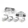 Interruptor y enchufe de montaje superficial estilo industrial codo de metal galvanizado tubo 20 peine de copa soporte de pared caja de conexiones accesorios en T