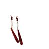 Nuevos pendientes colgantes de perla retro elegantes de estilo chino para mujer, pendientes de estilo étnico de diseño de alta gama de nicho