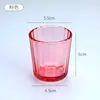 5560 Suporte de Velas Vitral Copo para Vela Atmosfera Aromaterapia Transparente Vela Difusor de Aroma Garrafa Garrafa de Aromaterapia Garrafa Vazia