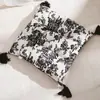 Almofada de Assento Quadrada Estilo Francês Vintage, Cadeira de Luxo Leve, Cadeira de Jantar Futon Tatame, Almofada de Chão, Almofada Quadrada para Bay Window
