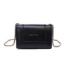 Bolso Mujer 2024 Nueva Moda Cadena al Hombro Cruzado Pequeño Cuadrado Nicho Casual Simple Carta Bolsa para Teléfono Móvil