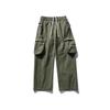 Ropa para Hombre North Boundary Marca de Moda Americana Otoño 2025 Nuevo Pantalones Cargo Lavados Retro Sueltos Rectos Casuales para Hombre