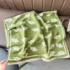 Bufanda Atmosférica Estilo Coreano para Mujer, Adecuada para Primavera, Otoño e Invierno, Diseño de Hoja de Ginkgo por Ambos Lados, Estilo Largo Engrosado, Cachemira Sintética, Adecuada para Habitaciones con Aire Acondicionado