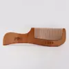 Peine grande de caoba natural cuidado de la salud sin estática para el cabello regalo de hotel puesto de peines de madera atracciones proveedores de fabricantes
