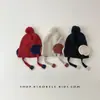 Gorro de Bebé Otoño e Invierno Ins Estilo Coreano Engrosado Cálido Tejido con Protección para Orejas para Niños y Niñas Gorro de Punto Cálido y a Prueba de Frío Moderno
