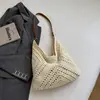 Bolso de Punto Estilo Perezoso para Mujer 2026 Nuevo Verano Popular Súper Caliente Bolso de Mano para Viajes Cotidianos Gran Capacidad Bolso de un Solo Hombro